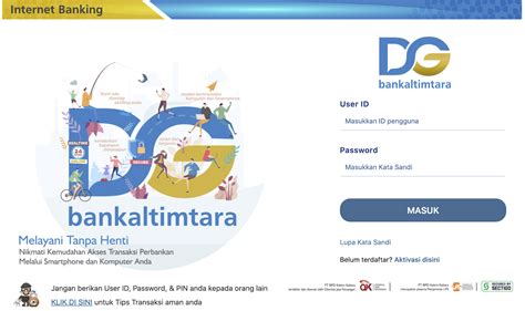 Dg kaltimtara  Format : DG Bankaltimtara merupakan layanan mobile banking dari Bank Pembangunan Daerah BPD Kalimantan Timur dan Kalimantan Utara